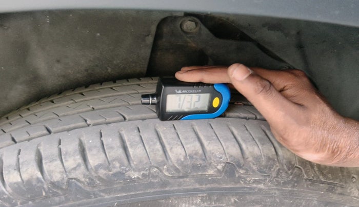 2021 Tata Harrier XT PLUS 2.0L KRYOTEC DARK EDITON, Diesel, Manual, 1,65,423 km, tyre