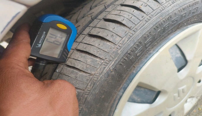 2014 Maruti Alto K10 VXI, Petrol, Manual, 14,589 km, tyre