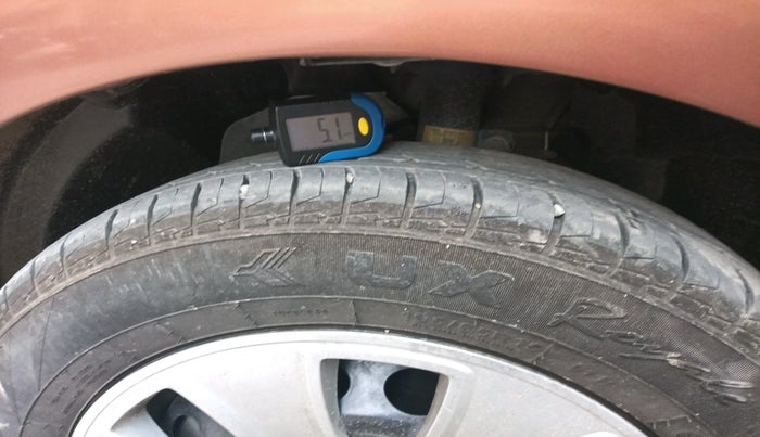 2018 Ford Ecosport TREND 1.5L PETROL, Petrol, Manual, 1,02,834 km, tyre