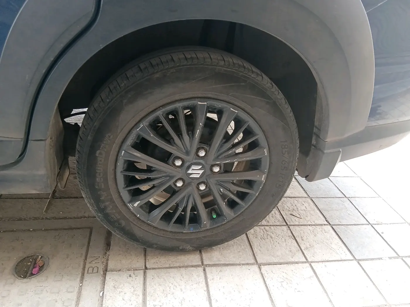 2020 Maruti XL6 ZETA MT, Petrol, Manual, 77,987 km, tyre