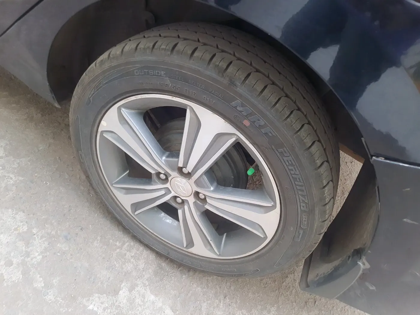 2019 Hyundai Verna 1.6 CRDI SX + AT, Diesel, Automatic, 78,148 km, tyre