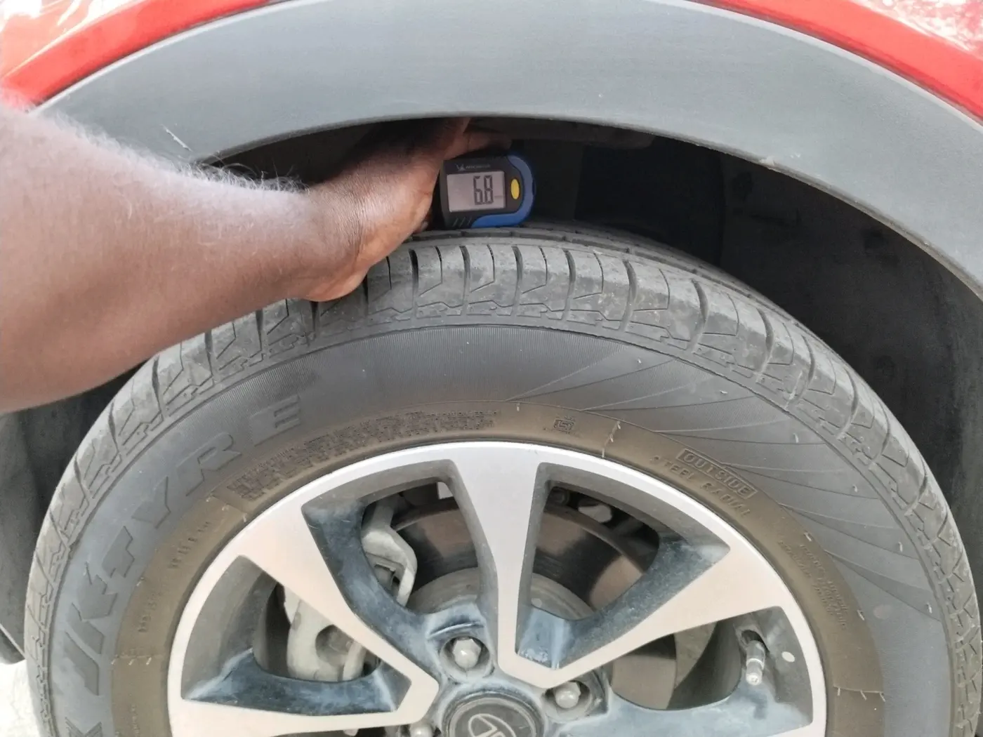 2020 Tata NEXON XZ PLUS PETROL, Petrol, Manual, 67,677 km, tyre
