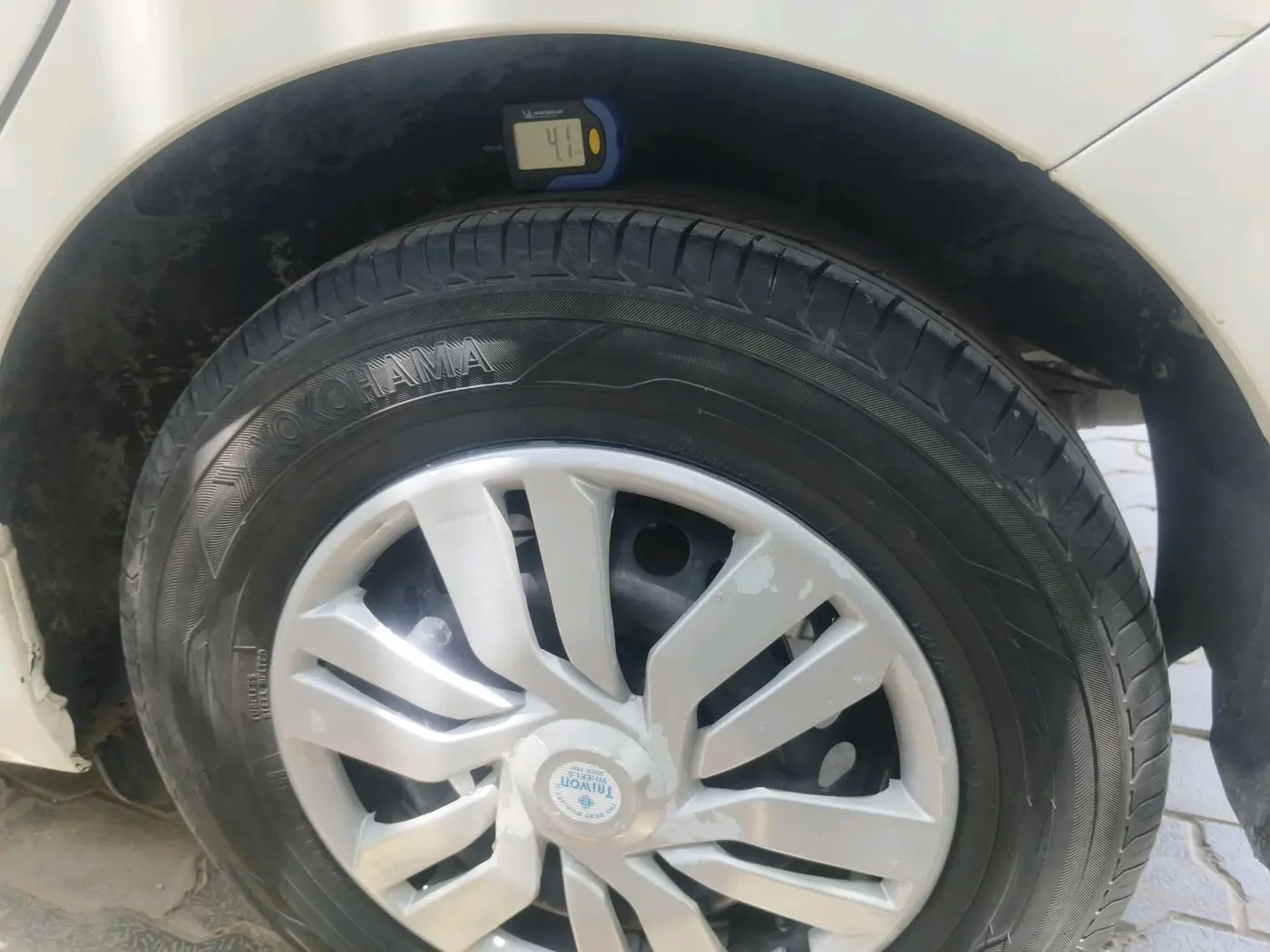 2019 Honda Amaze 1.2L I-VTEC S, CNG, Manual, 65,606 km, tyre