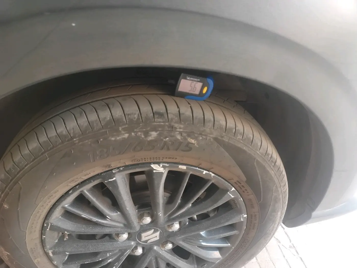 2020 Maruti XL6 ZETA MT, CNG, Manual, 1,68,280 km, tyre