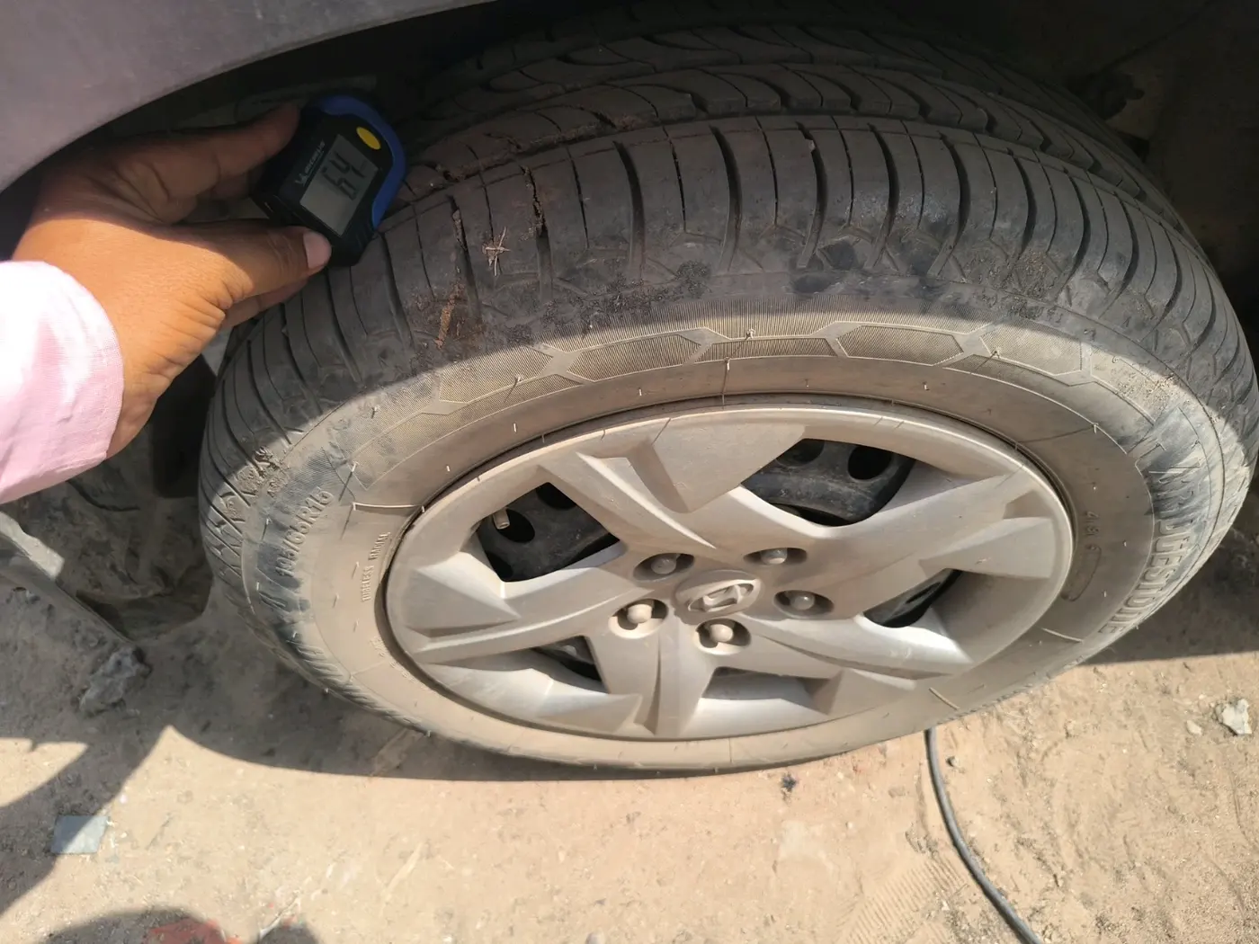 2019 Hyundai VENUE S 1.0 TURBO MT, Petrol, Manual, 56,876 km, tyre