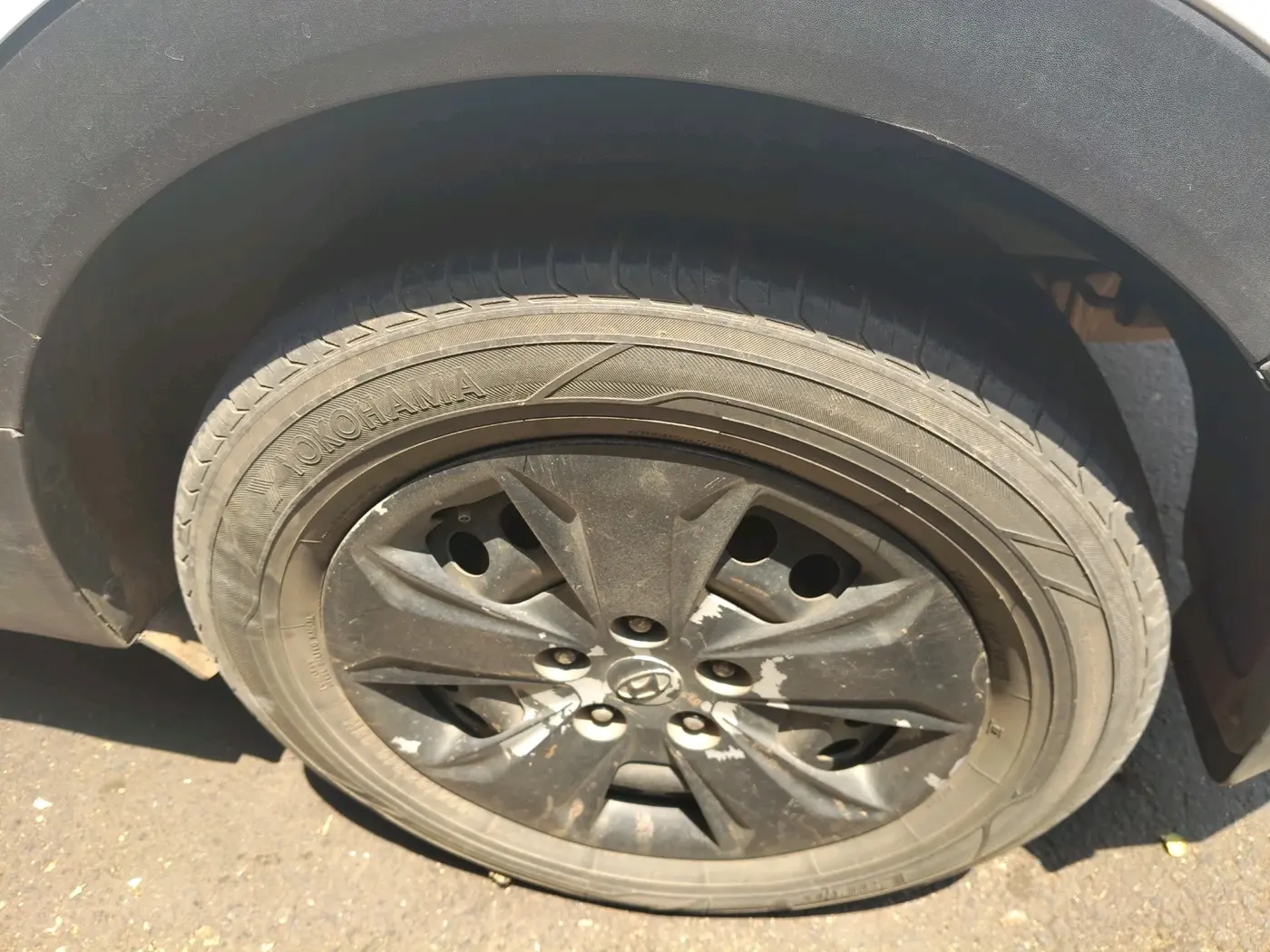 2017 Hyundai Creta E PLUS 1.6 PETROL, Petrol, Manual, 86,301 km, tyre