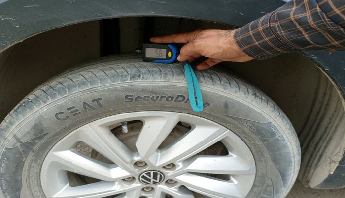 2023 Volkswagen TAIGUN COMFORTLINE 1.0 TSI MT, Petrol, Manual, 13,840 km, tyre