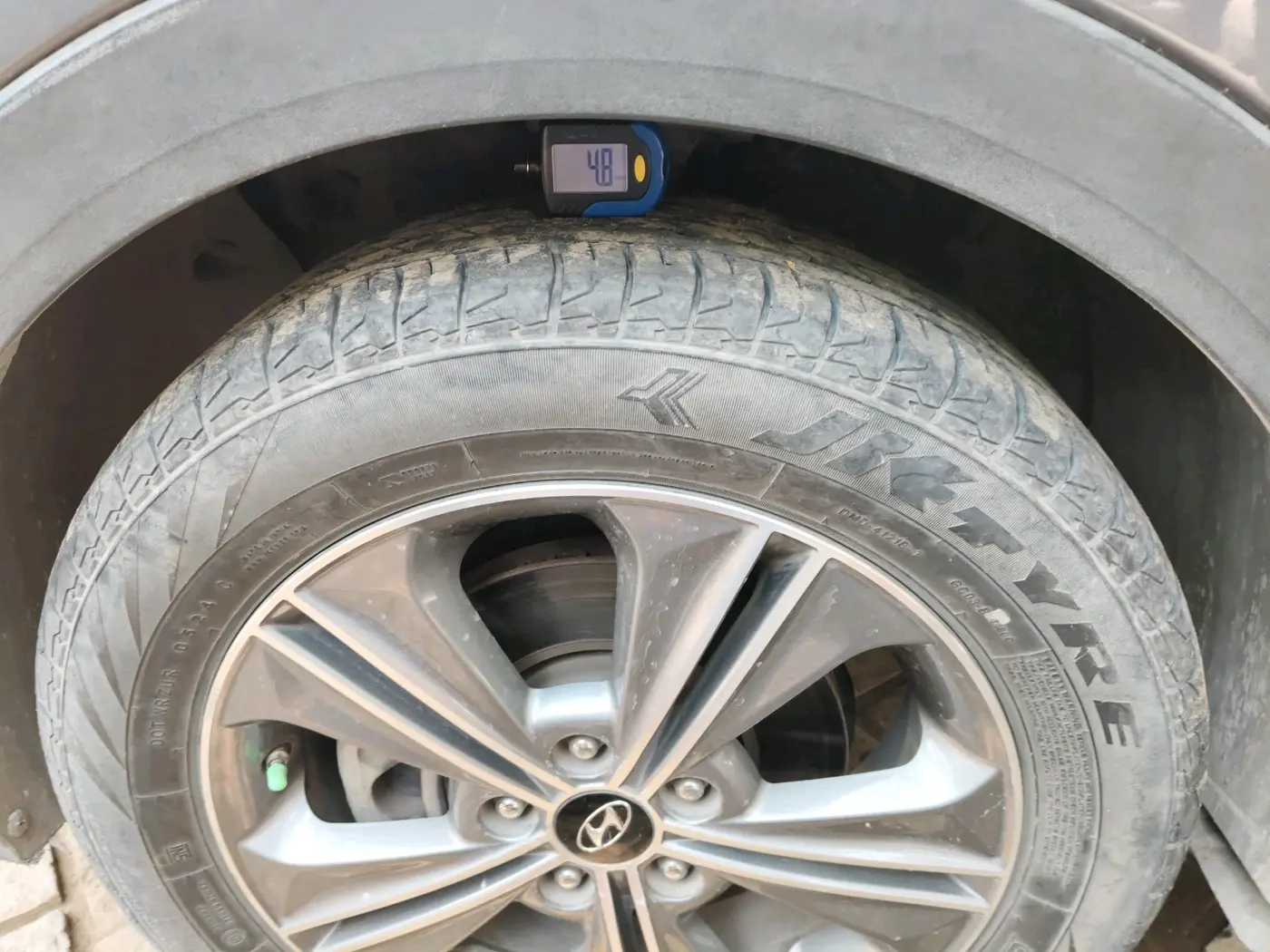2017 Hyundai Creta SX (O) 1.6 DIESEL, Diesel, Manual, 79,863 km, tyre