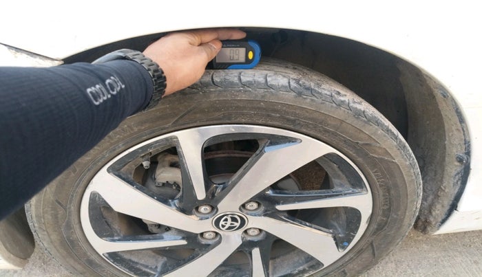 2023 Toyota Glanza G AMT, Petrol, Automatic, 77,600 km, tyre