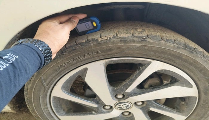 2023 Toyota Glanza G AMT, Petrol, Automatic, 77,600 km, tyre