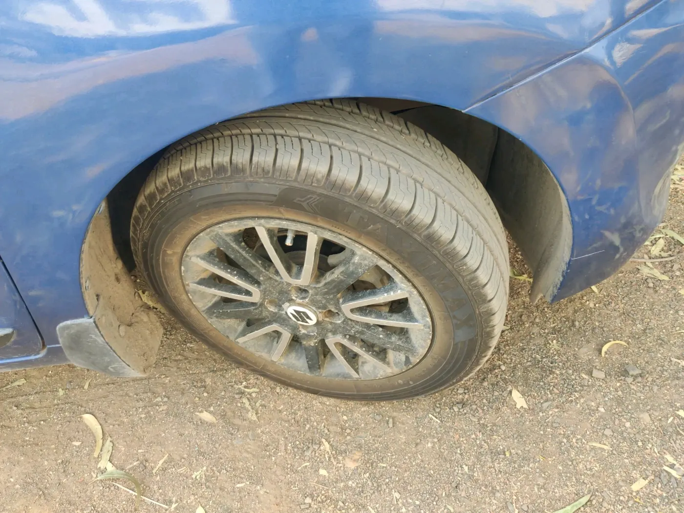 2016 Maruti Baleno DELTA PETROL 1.2, CNG, Manual, 82,637 km, tyre