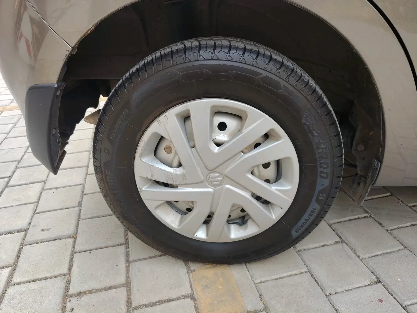 2020 Maruti New Wagon-R LXI CNG 1.0, CNG, Manual, 1,18,875 km, tyre