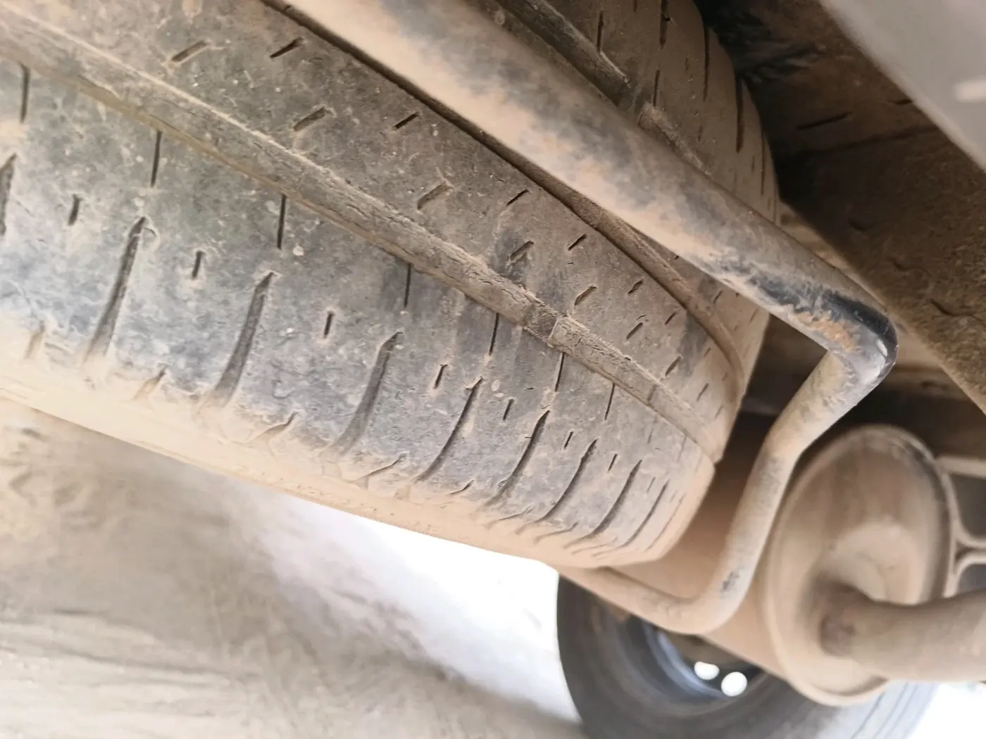 2021 Maruti Ertiga VXI CNG, CNG, Manual, 1,13,264 km, tyre