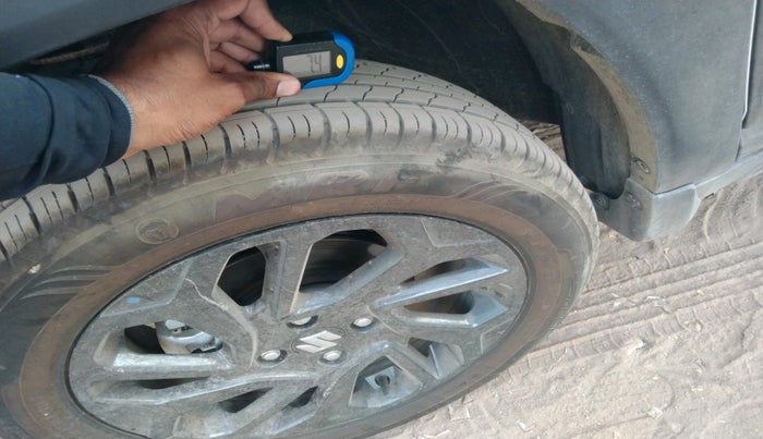 2025 Maruti FRONX DELTA PLUS 1.2MT, Petrol, Manual, 1,785 km, tyre
