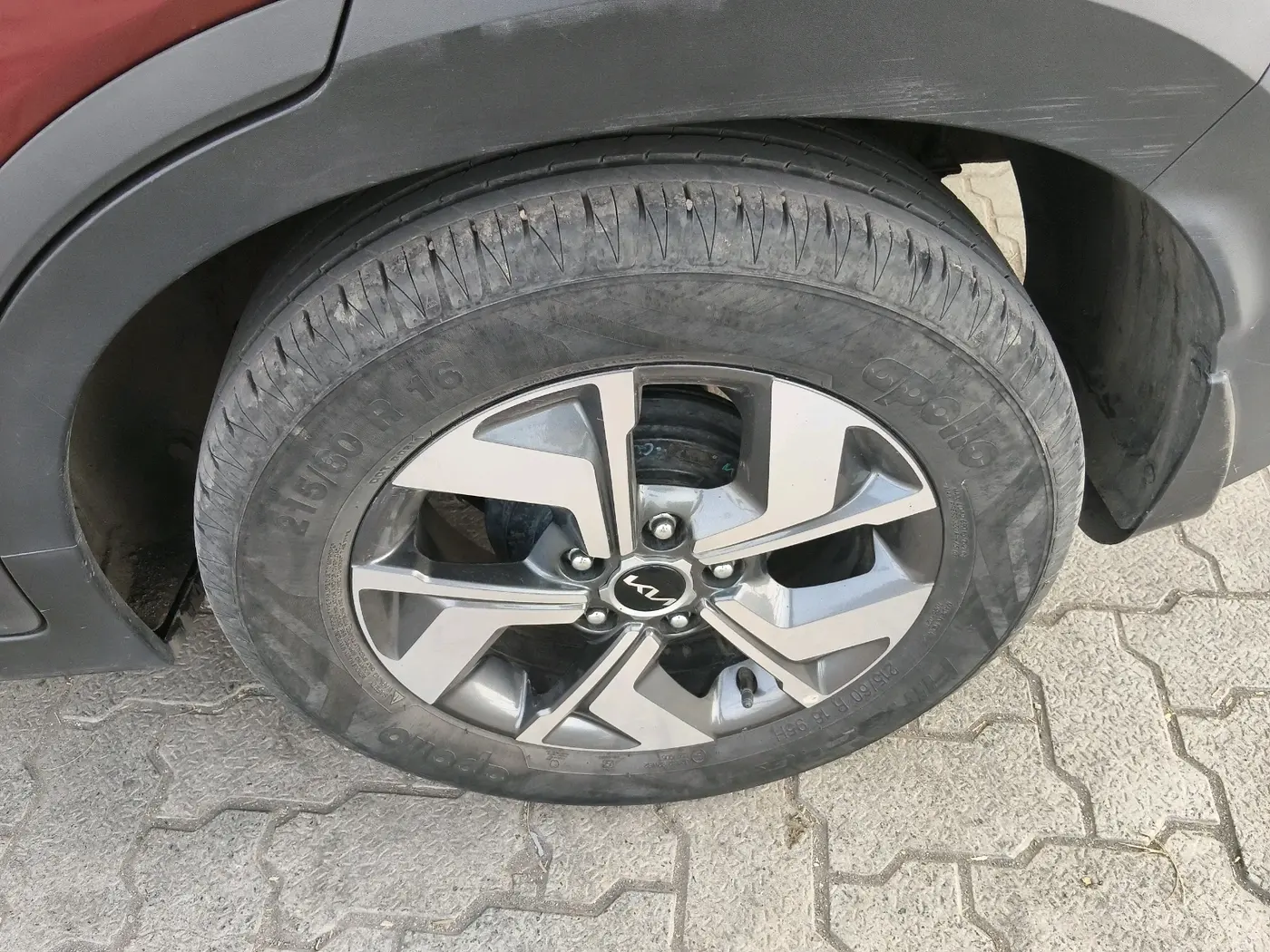 2021 KIA SONET HTX 1.5, Diesel, Manual, 31,627 km, tyre