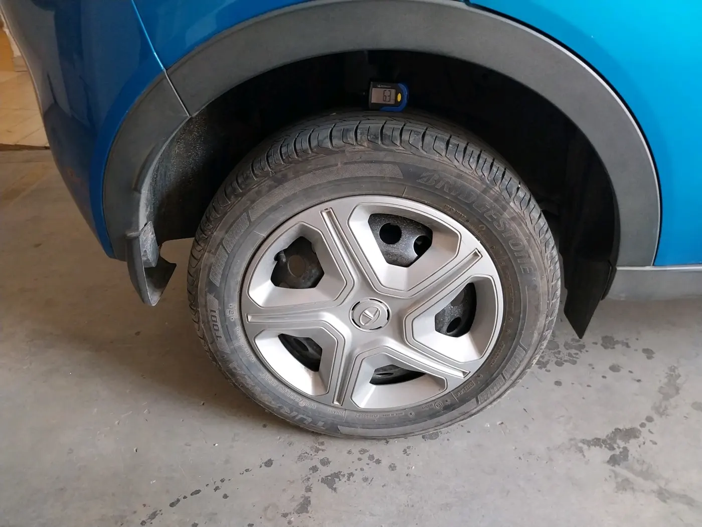 2019 Tata NEXON XM PETROL, Petrol, Manual, 12,376 km, tyre