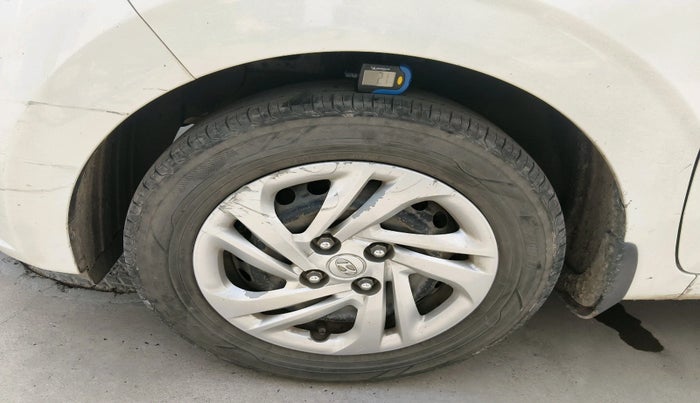 2021 Hyundai AURA S 1.2 CNG, CNG, Manual, 1,14,835 km, tyre