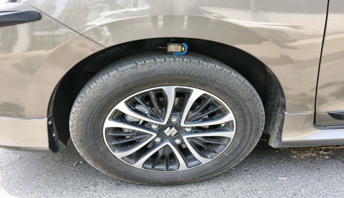 2025 Maruti Ertiga ZXI+ AT SHVS, Petrol, Automatic, 4,802 km, tyre