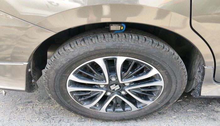 2025 Maruti Ertiga ZXI+ AT SHVS, Petrol, Automatic, 4,802 km, tyre