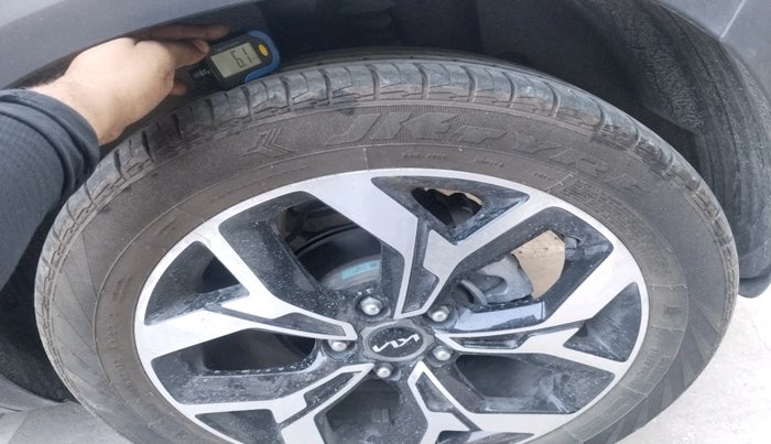 2024 KIA SELTOS  GTX Plus 1.5 Turbo Petrol DCT, Petrol, Automatic, 7,845 km, tyre