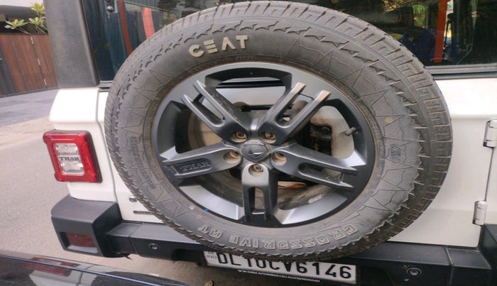 2023 Mahindra Thar LX P 2WD AT HT, Petrol, Automatic, 16,111 km, tyre