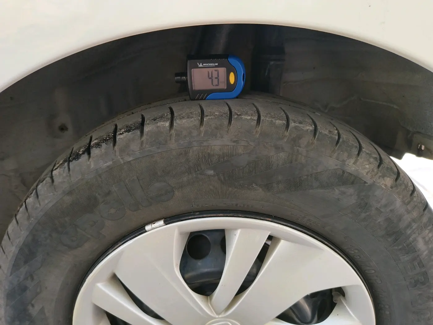 2019 Honda Amaze 1.5L I-DTEC S, Diesel, Manual, 57,412 km, tyre