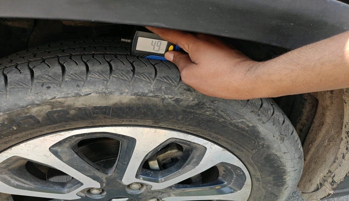 2023 Maruti Grand Vitara DELTA SMART HYBRID AT, Petrol, Automatic, 50,001 km, tyre
