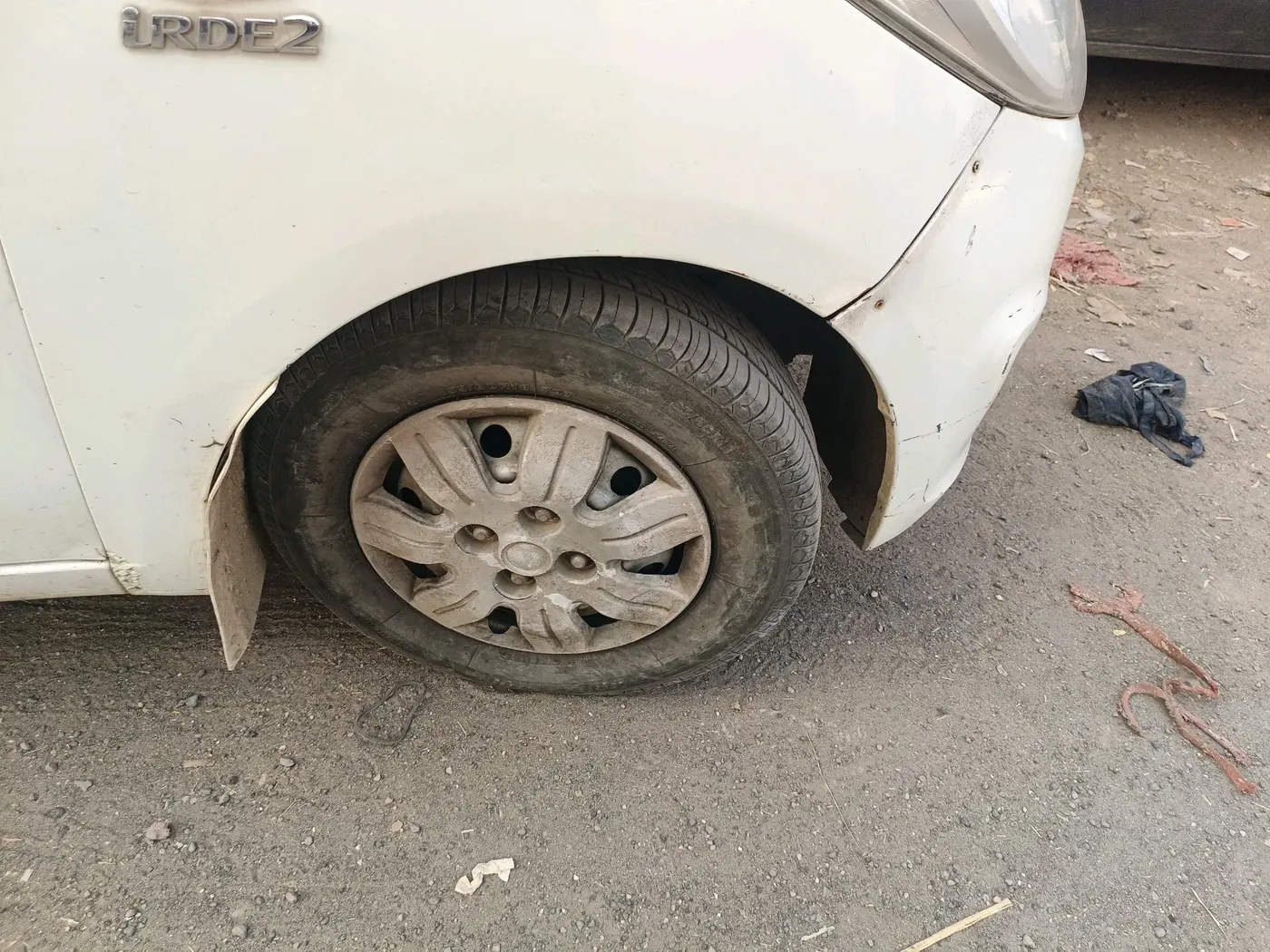 2012 Hyundai i10 ERA 1.1, Petrol, Manual, 1,20,600 km, tyre