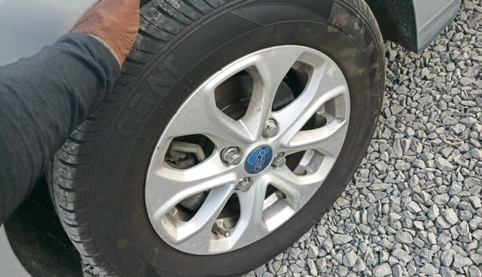 2018 Ford Figo Aspire TITANIUM1.5 DIESEL, Diesel, Manual, 72,931 km, tyre