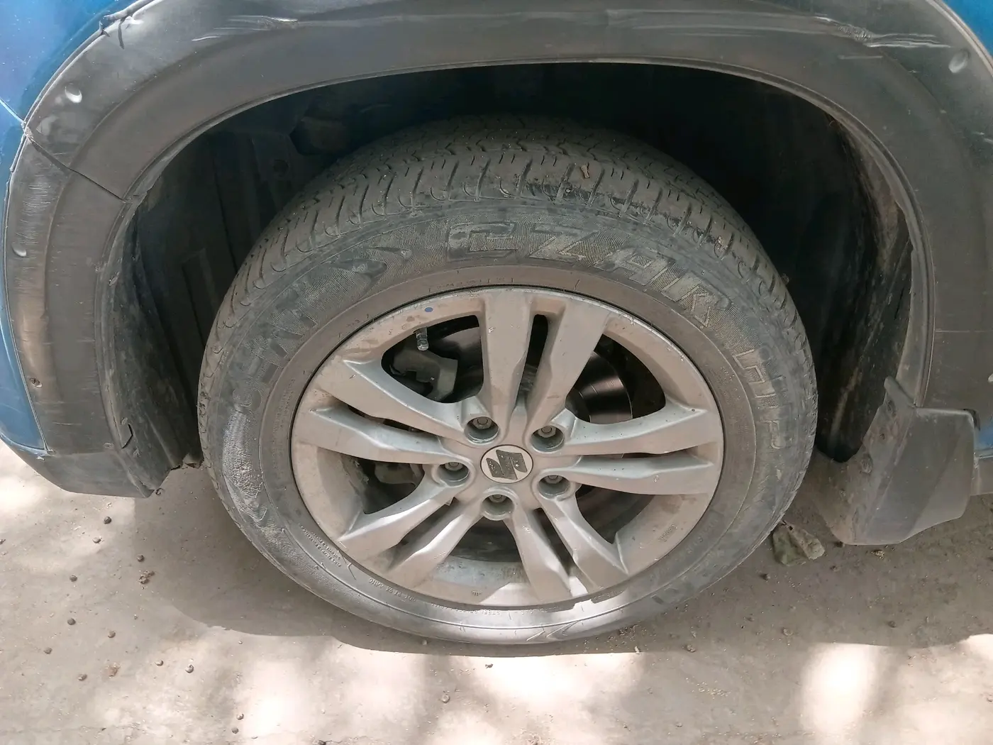 2017 Maruti Vitara Brezza VDI (O), Diesel, Manual, 1,06,162 km, tyre