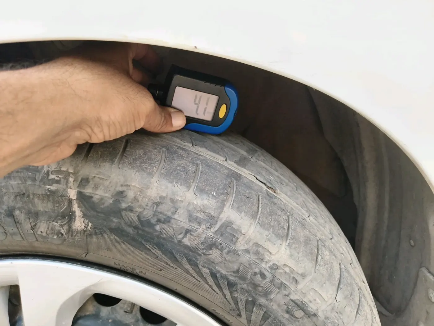 2021 Hyundai AURA S 1.2 CNG, CNG, Manual, 37,832 km, tyre