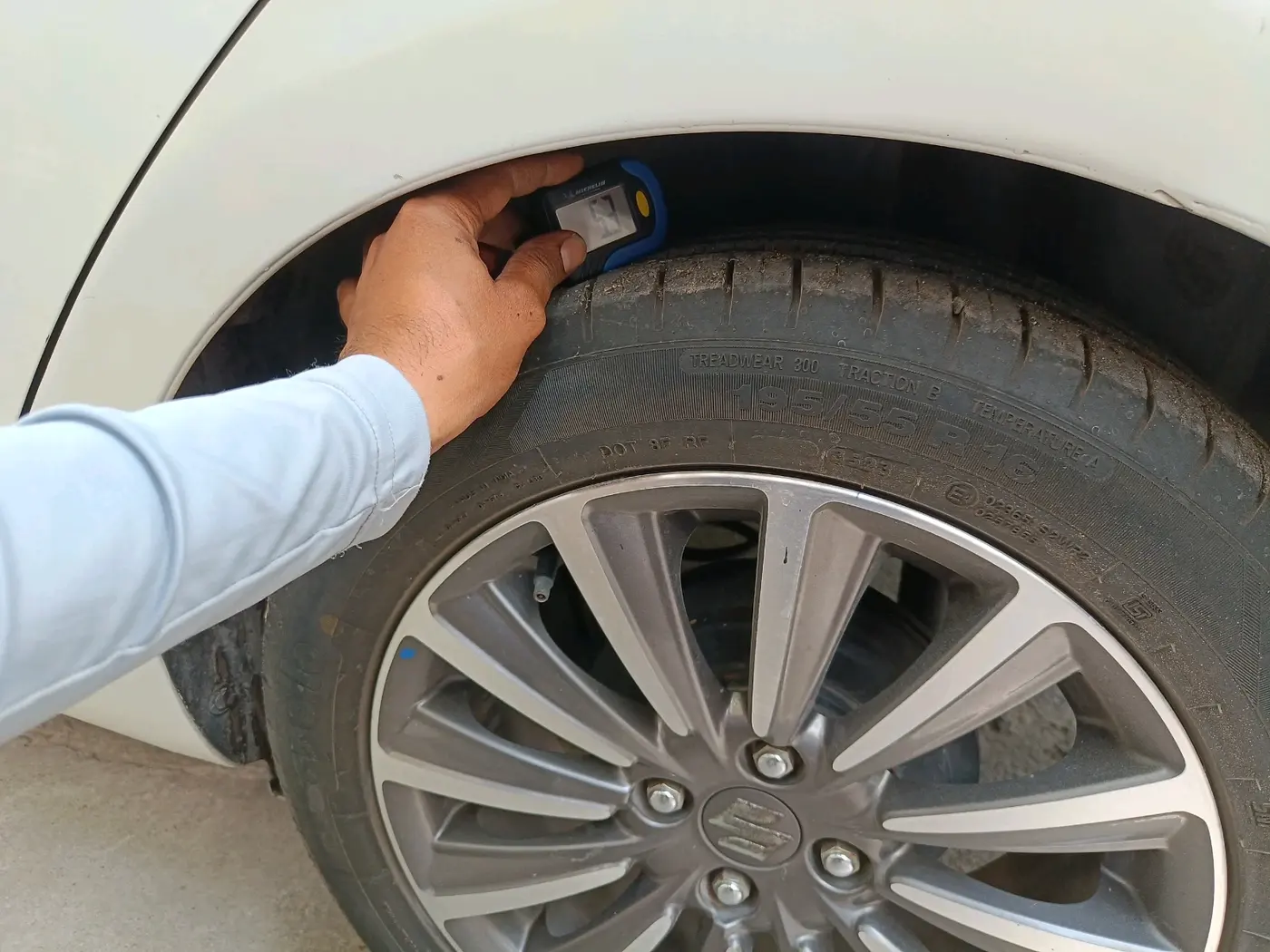 2024 Maruti Ciaz ALPHA  AT 1.5 SHVS PETROL, Petrol, Automatic, 7,75,000 km, tyre