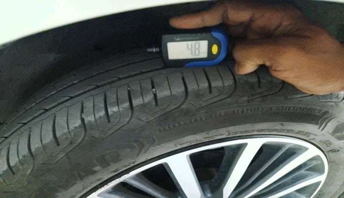 2025 Honda Amaze ZX 1.2 Petrol CVT, Petrol, Automatic, 12,969 km, tyre