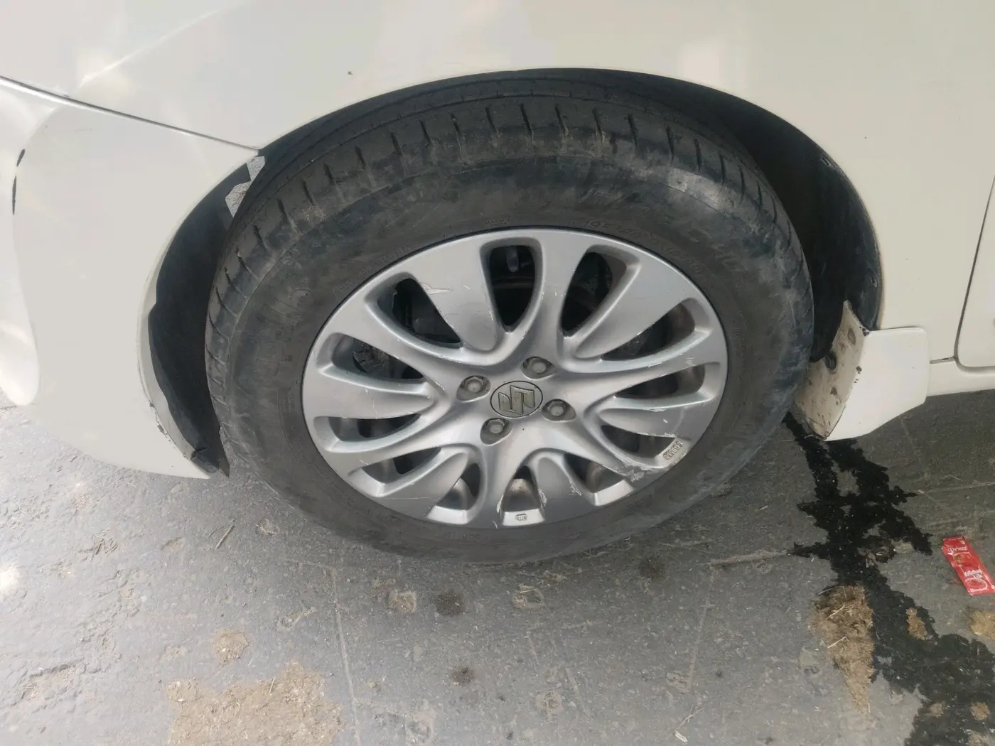 2017 Maruti Baleno ALPHA CVT PETROL 1.2, Petrol, Automatic, 86,600 km, tyre