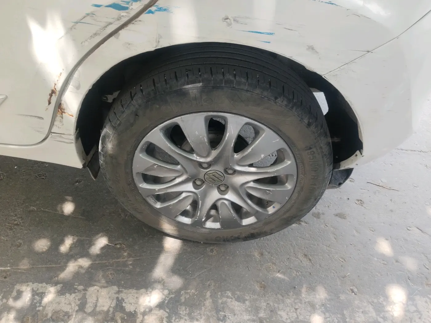 2017 Maruti Baleno ALPHA CVT PETROL 1.2, Petrol, Automatic, 86,600 km, tyre