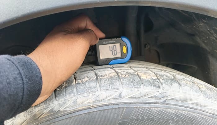 2021 Tata NEXON XZA PLUS (O) PETROL, Petrol, Automatic, 51,159 km, tyre