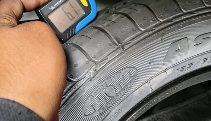2021 Tata NEXON XZA PLUS (O) PETROL, Petrol, Automatic, 51,159 km, tyre
