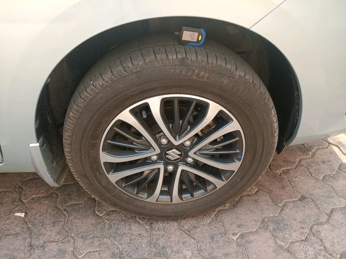 2022 Maruti Ertiga ZXI+ SHVS, Petrol, Manual, 13,284 km, tyre