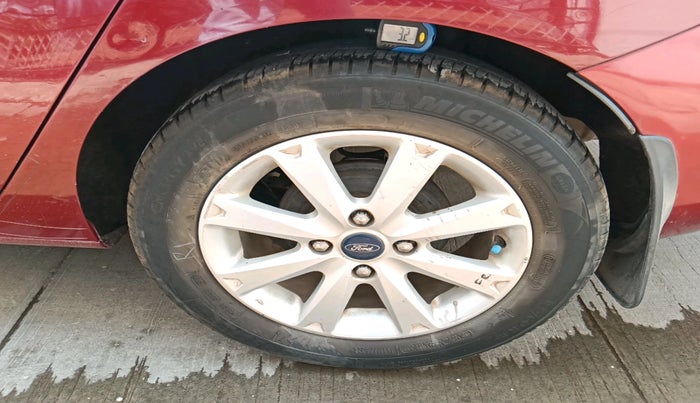 2012 Ford Fiesta TITANIUM+ PETROL AT, Petrol, Automatic, 58,984 km, tyre