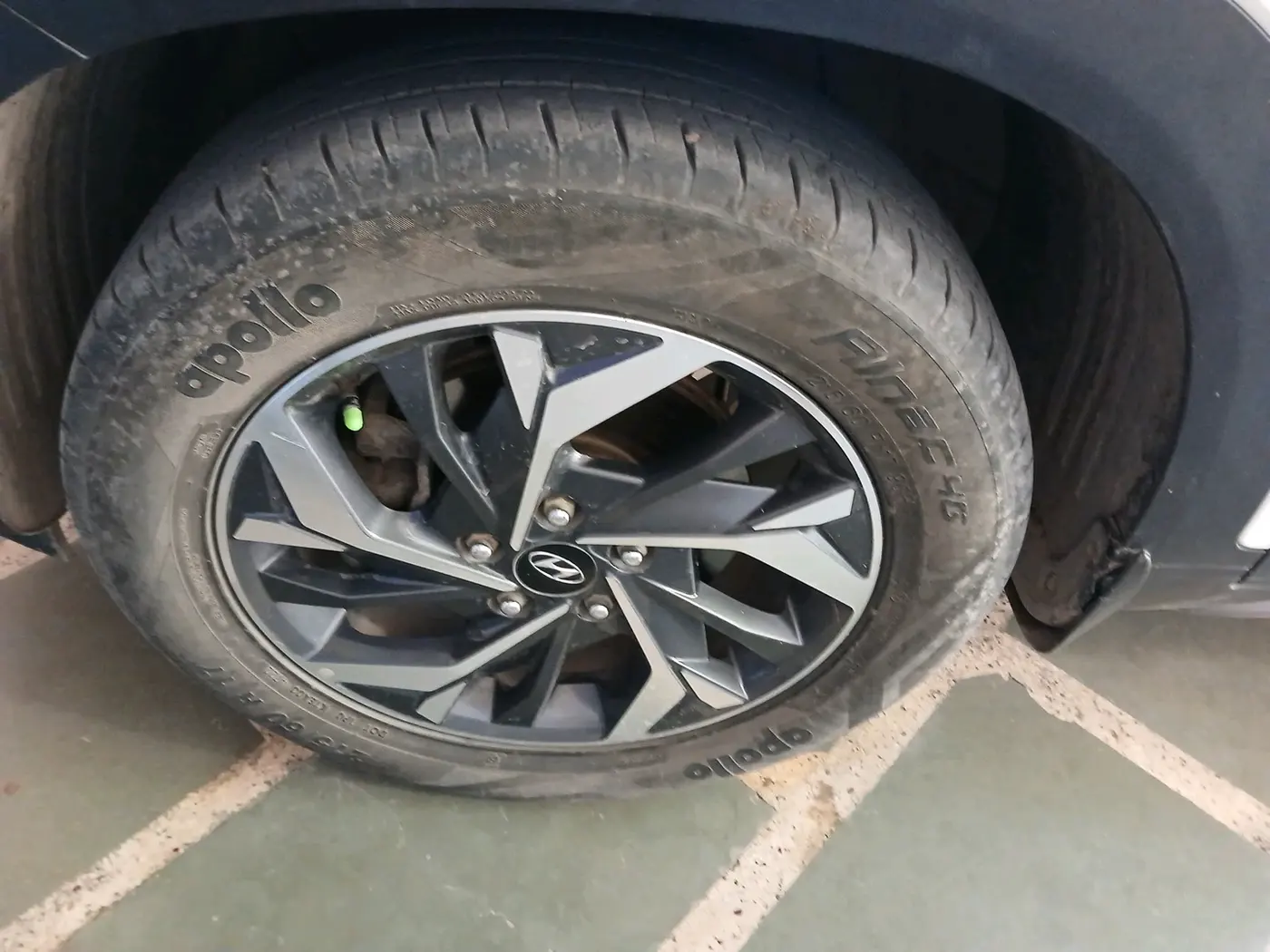 2020 Hyundai Creta EX 1.5 PETROL, Petrol, Manual, 45,100 km, tyre