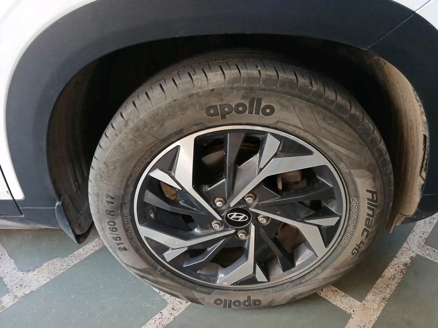 2020 Hyundai Creta EX 1.5 PETROL, Petrol, Manual, 45,100 km, tyre