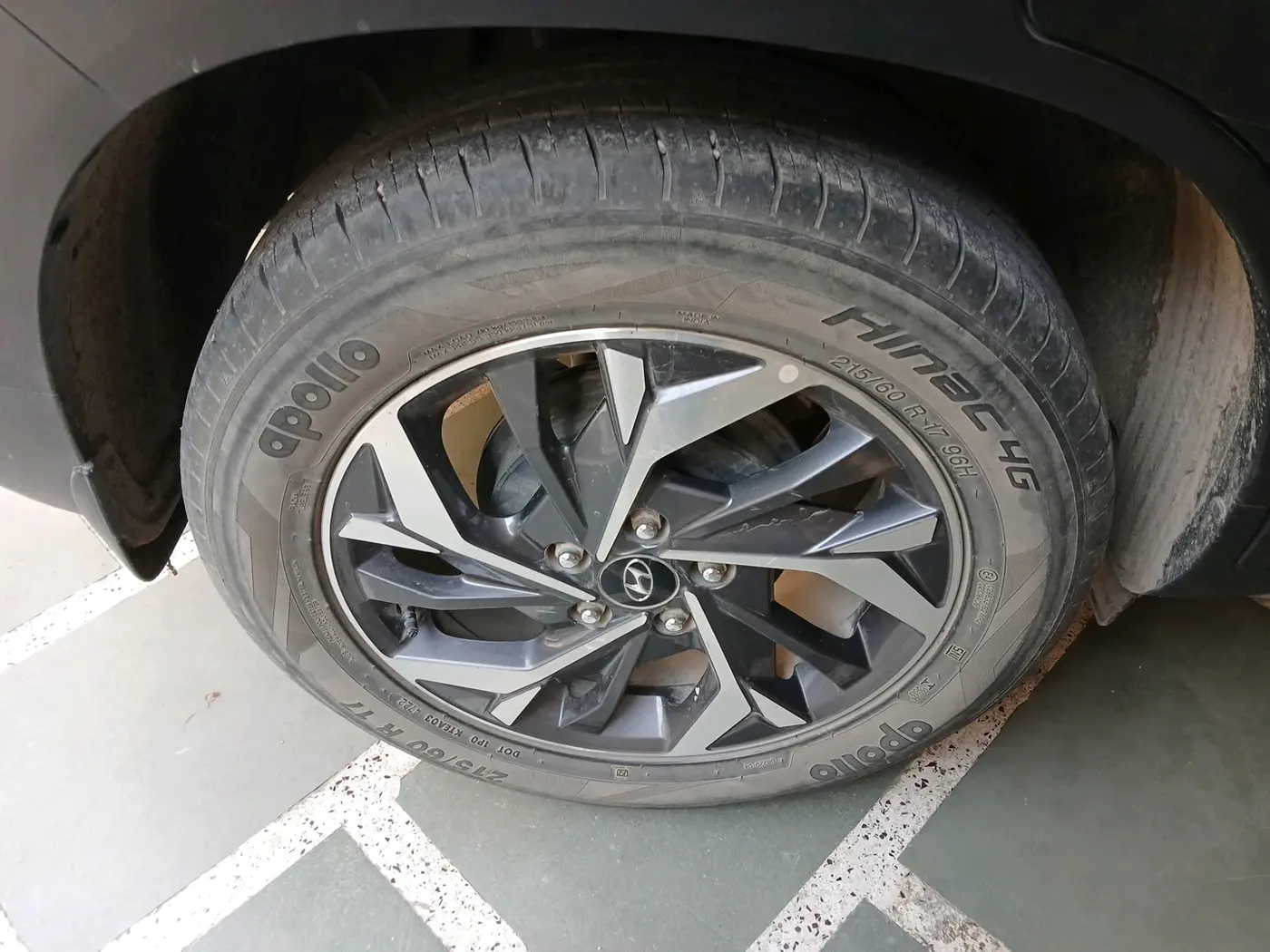 2020 Hyundai Creta EX 1.5 PETROL, Petrol, Manual, 45,100 km, tyre