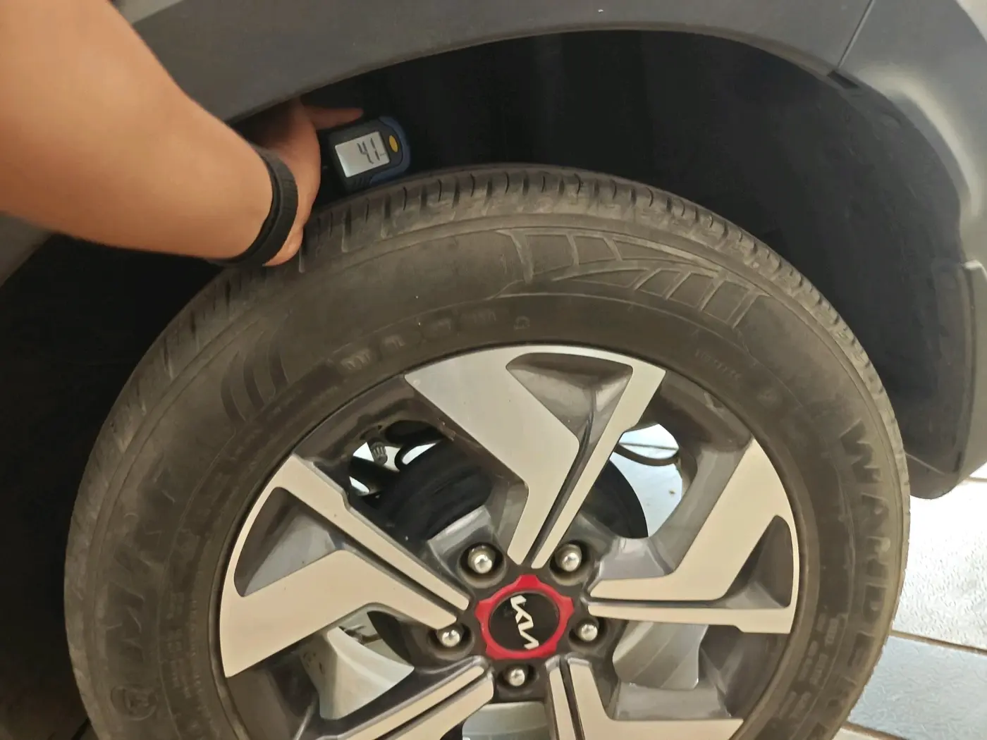2023 KIA SONET GTX PLUS 1.5 AT, Diesel, Automatic, 34,831 km, tyre