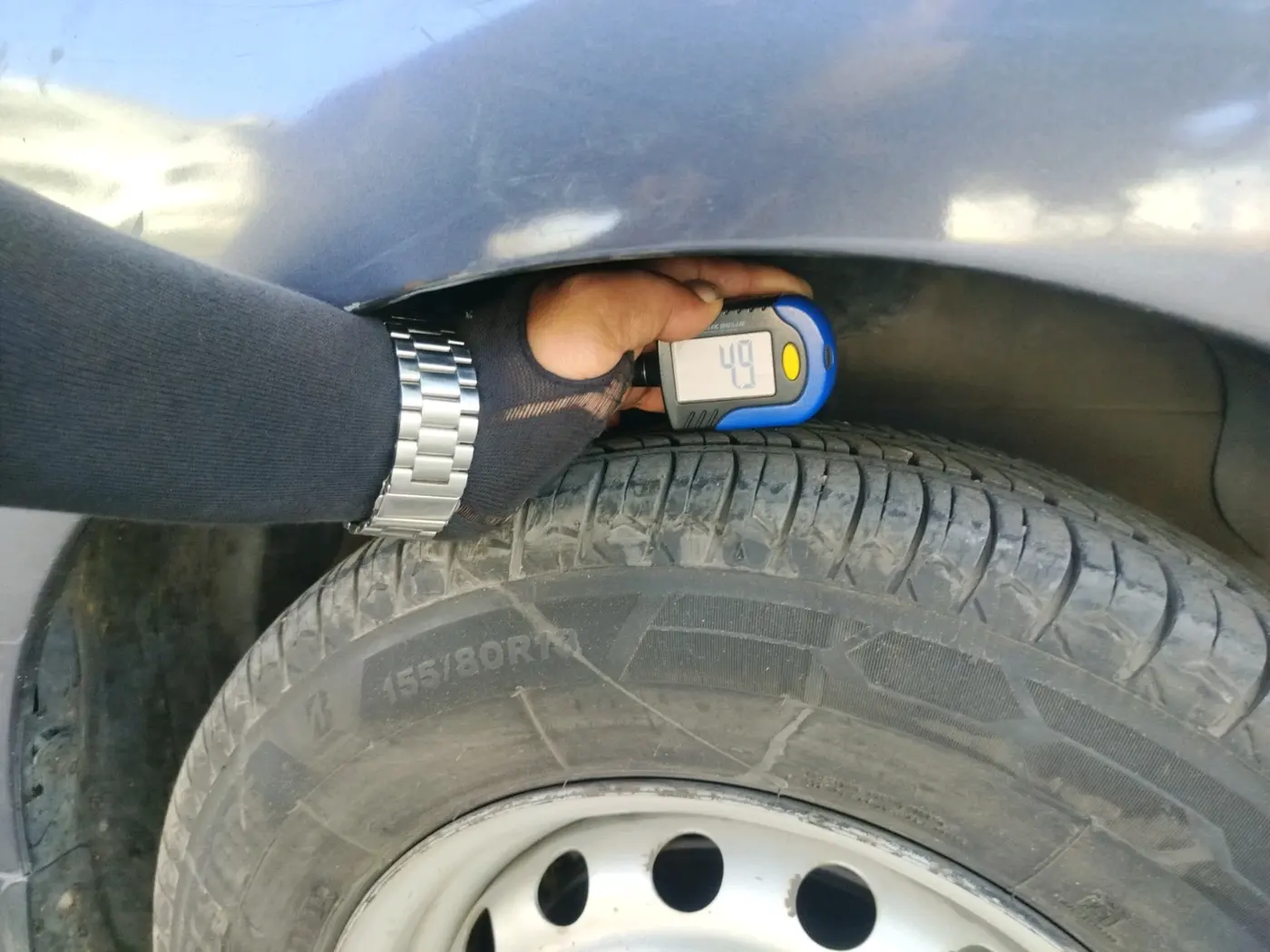 2019 Hyundai NEW SANTRO MAGNA CNG, CNG, Manual, 2,45,179 km, tyre
