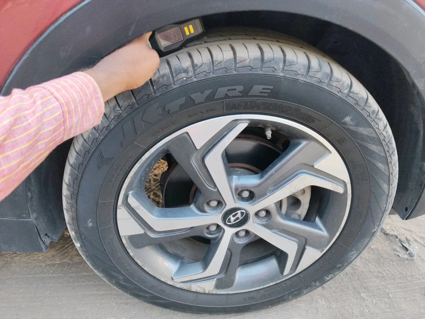 2019 Hyundai Creta SX AT 1.6 PETROL, CNG, Automatic, 84,031 km, tyre