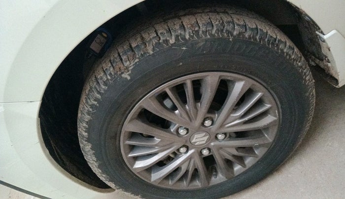 2021 Maruti Ertiga ZXI SHVS, Petrol, Manual, 16,245 km, tyre