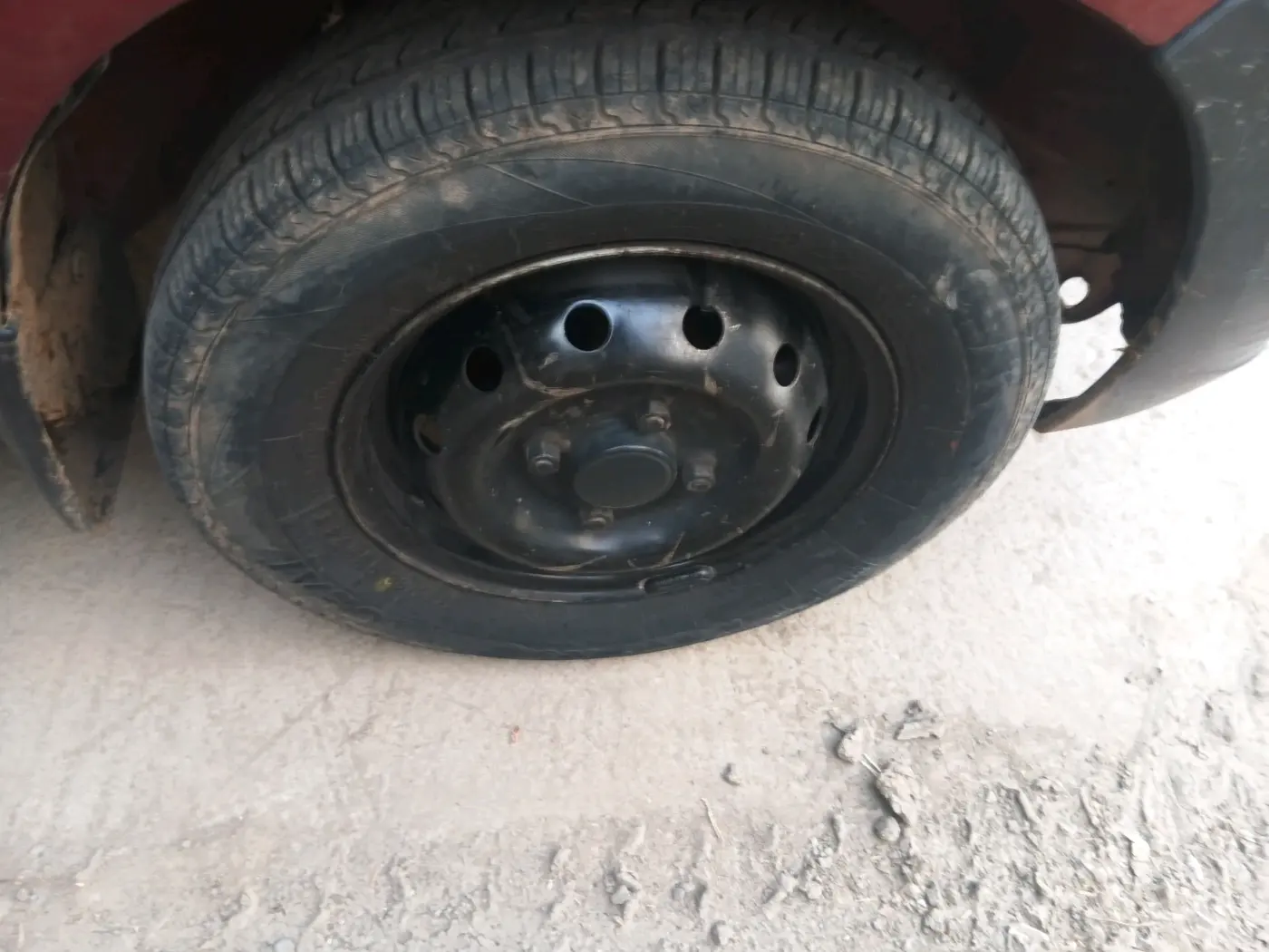 2011 Maruti Alto LXI, Petrol, Manual, 58,863 km, tyre