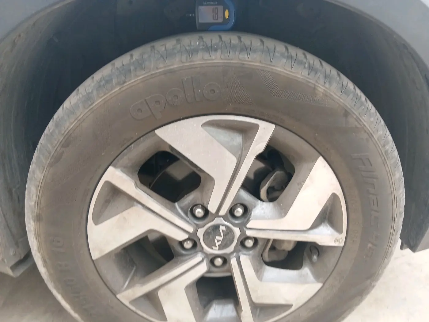 2022 KIA SONET HTX 1.5, Diesel, Manual, 71,159 km, tyre