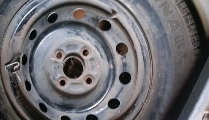2010 Maruti Ritz VXI, Petrol, Manual, 8,250 km, tyre