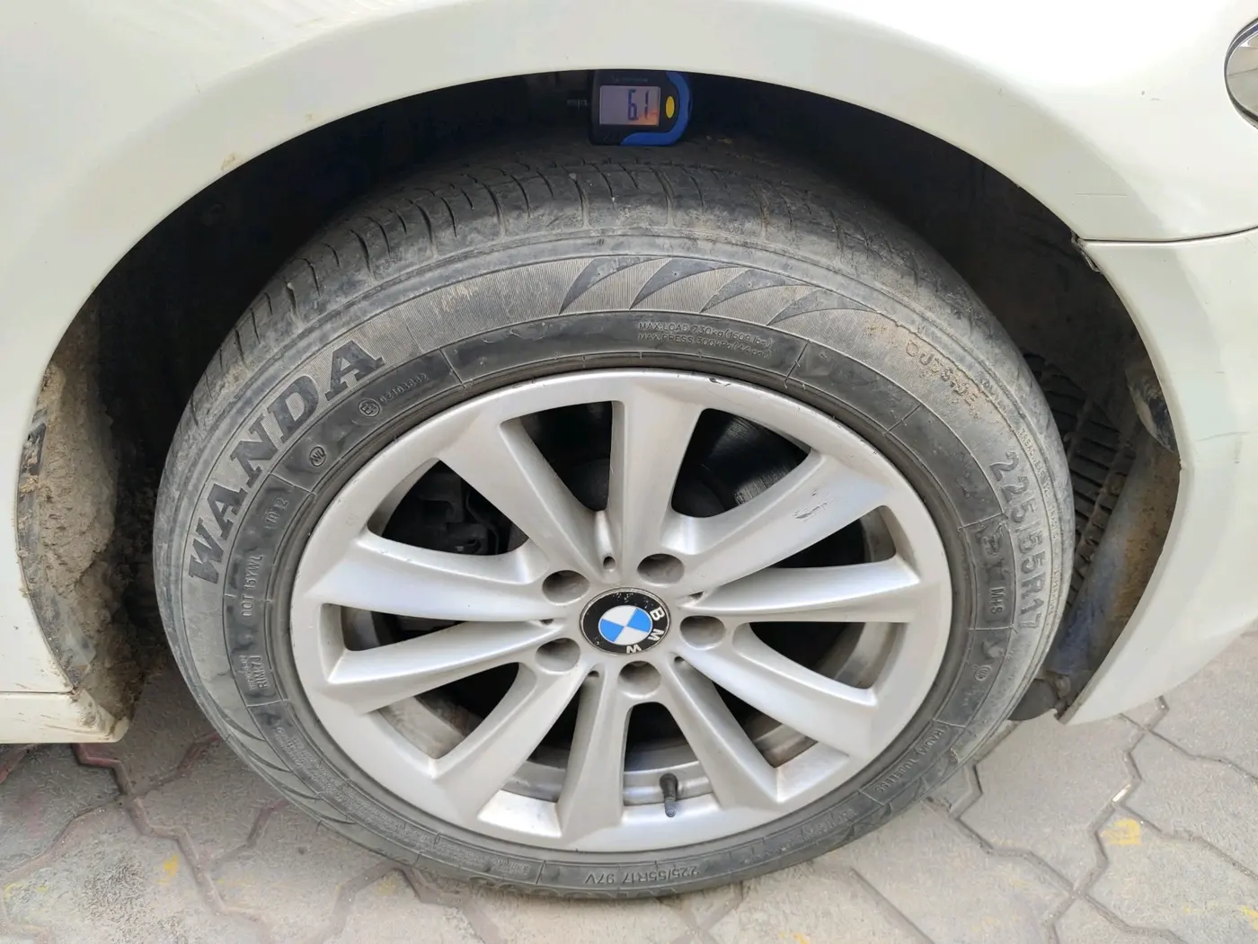 2012 BMW 5 Series 520D 2.0, Diesel, Automatic, 72,681 km, tyre